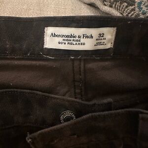 Abercrombie & Fitch Men's Dark Brown Chinos